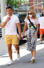 KELLY RIPA and Mark Consuelos Out in New York 06/18/2021