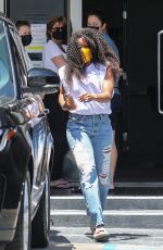 KELLY ROWLAND Out Shopping in Beverly Hills 06/05/2021