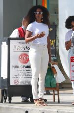 KELLY ROWLAND Out Shopping in Beverly Hills 06/29/2021