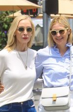 KELLY RUTHERFORD Out Shopping with Her Mom in Beverly Hills 06/29/2021
