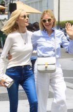 KELLY RUTHERFORD Out Shopping with Her Mom in Beverly Hills 06/29/2021