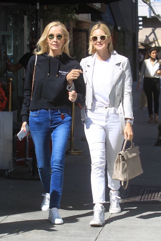 KELLY RUTHERFORD Out with Her Mom in Beverly Hills 06/08/2021