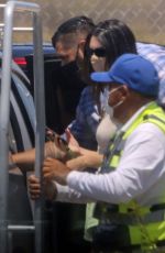 KENDALL JENNER and HAILEY BIEBER Arrives in Cabo San Lucas 06/12/2021