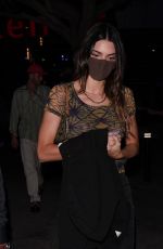 KENDALL JENNER Leaves Staples Center in Los Angeles 06/26/2021