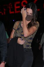 KENDALL JENNER Leaves Staples Center in Los Angeles 06/26/2021