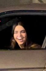 KENDALL JENNER Out Driving in Los Angeles 06/04/2021