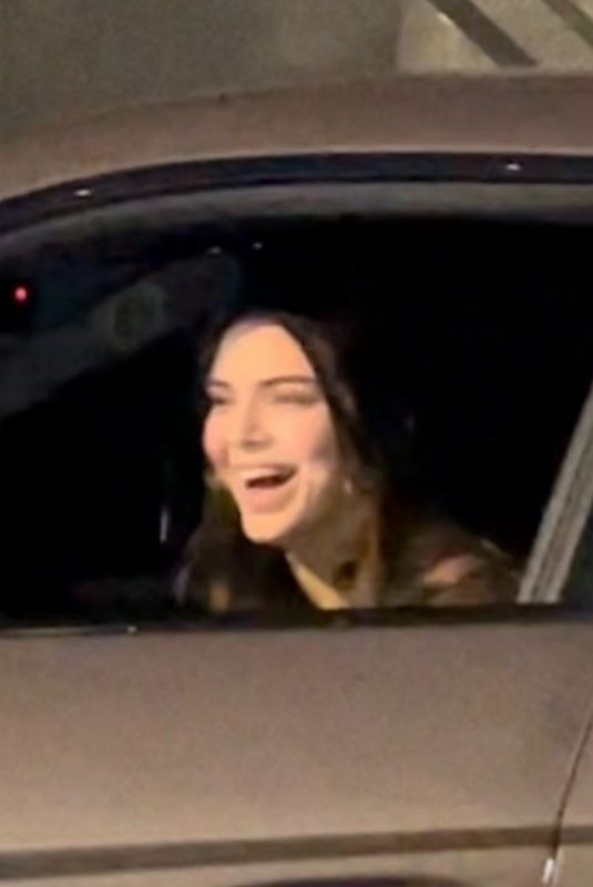 KENDALL JENNER Out Driving in Los Angeles 06/04/2021