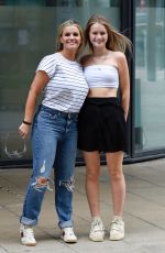 KERRY KATONA with Her Daughter Lilly at Stephs Packe Lunch TV Show in Leeds 06/11/2021