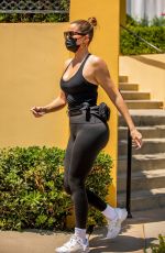 KHLOE KARDASHIAN at Porto Villa in Calabasas 06/17/2021