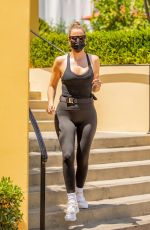 KHLOE KARDASHIAN at Porto Villa in Calabasas 06/17/2021