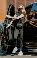 KHLOE KARDASHIAN Out in Calabasas 06/21/2021