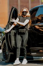 KHLOE KARDASHIAN Out in Calabasas 06/21/2021