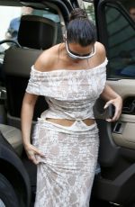 KIM KARDASHIAN Arrives at Her Hotel in Rome 06/29/2021