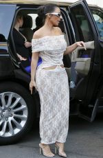 KIM KARDASHIAN Arrives at Her Hotel in Rome 06/29/2021