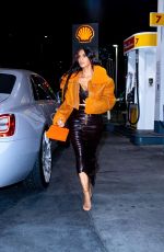 KIM KARDASHIAN Night Out in Los Angeles 06/25/2021