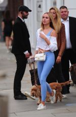 KIMBERLEY GARNER Out and About in London 06/07/2021