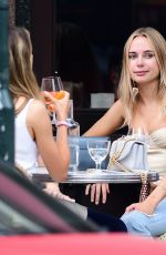 KIMBERLEY GARNER Out with a Friend in London 06/17/2021