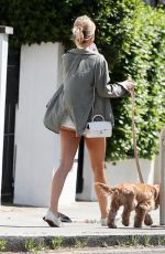KIMBERLEY GARNER Out with Her Dog in London 06/02/2021