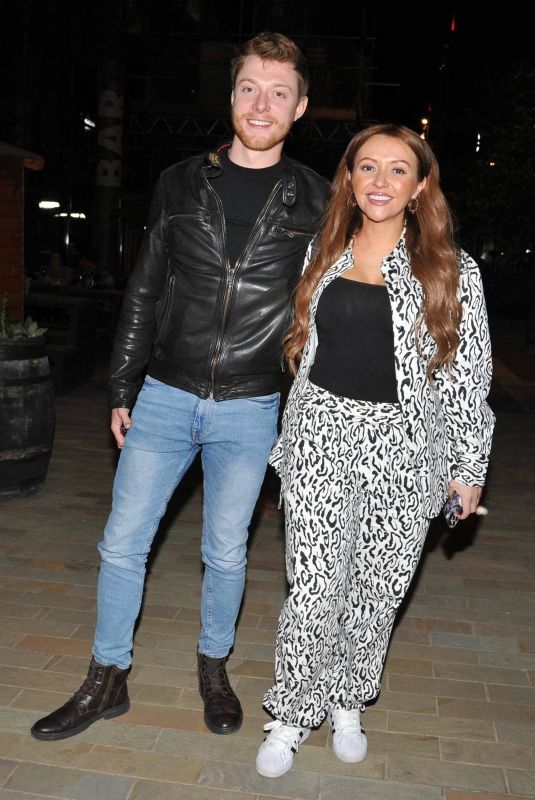 KIMBERLY HART-SIMPSON and Rob Mallard at Dockyard Pub in Manchester 06/03/2021