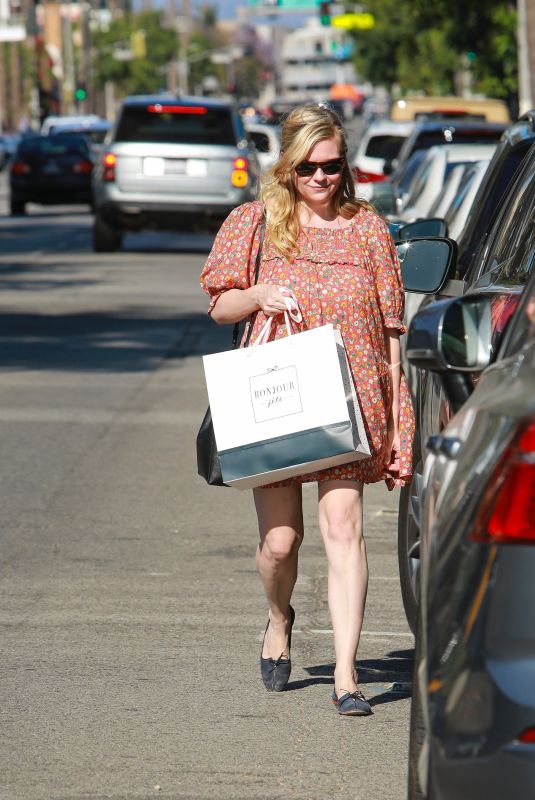 KIRSTEN DUNST Out Shopping in Studio City 06/23/2021