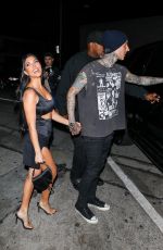 KOURTNEY KARDASHIAN and Travis Barker at Craig