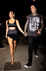 KOURTNEY KARDASHIAN and Travis Barker at Craig