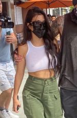 KOURTNEY KARDASHIAN and Travis Barker Out in Los Angeles 06/15/2021