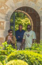 KRIS JENNER and Corey Gamble on a Tour of a Vineyards in Bordeaux Region 06/20/2021