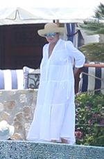 KRIS JENNER on Vacation in Cabo San Lucas 06/02/2021