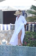 KRIS JENNER on Vacation in Cabo San Lucas 06/02/2021