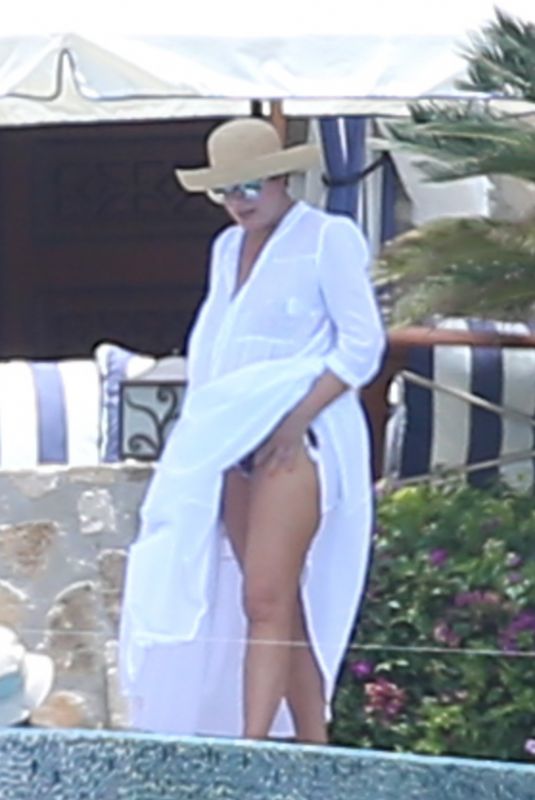 KRIS JENNER on Vacation in Cabo San Lucas 06/02/2021