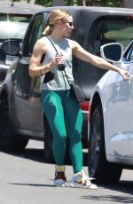 KRISTEN BELL and Benjamin Levy Aguilar Heading to a Gym in Los Feliz 06/13/2021