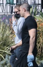 KRISTEN BELL and Benjamin Levy Aguilar Out in Los Angeles 06/01/2021