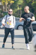 KRISTEN BELL and Benjamin Levy Aguilar Out in Los Angeles 06/01/2021