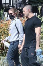 KRISTEN BELL and Benjamin Levy Aguilar Out in Los Angeles 06/01/2021