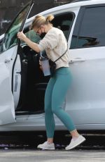 KRISTEN BELL at a Gym in Los Feliz 06/07/2021