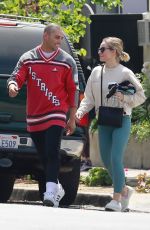 KRISTEN BELL at a Gym in Los Feliz 06/07/2021