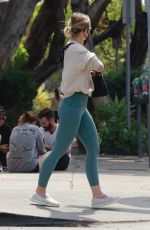 KRISTEN BELL at a Gym in Los Feliz 06/07/2021