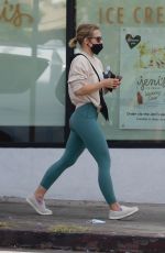 KRISTEN BELL at a Gym in Los Feliz 06/07/2021