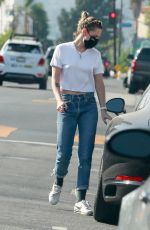 KRISTEN STEWART in Denim Out in Los Angeles 06/29/2021