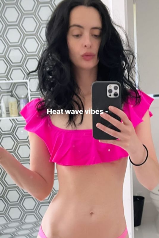 KRYSTEN RITTER in Bikini - Instagram Photo 06/28/2021