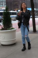 KSENIA MALYUKOVA Out at Herald Square in New York 06/03/2021