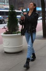 KSENIA MALYUKOVA Out at Herald Square in New York 06/03/2021