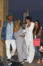 KYLE RICHARDS, KRIS JENNER and FAYE RESNICK at Nobu Restaurant in Malibu 06/06/2021