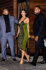 KYLIE JENNER Leaves Parsons Benefit at Pier 17 in New York 06/15/2021