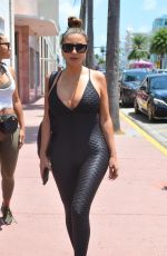 LARSA PIPPEN at Pretty Little Thing Showroom at a Fashion Event in Miami Beach 05/25/2021