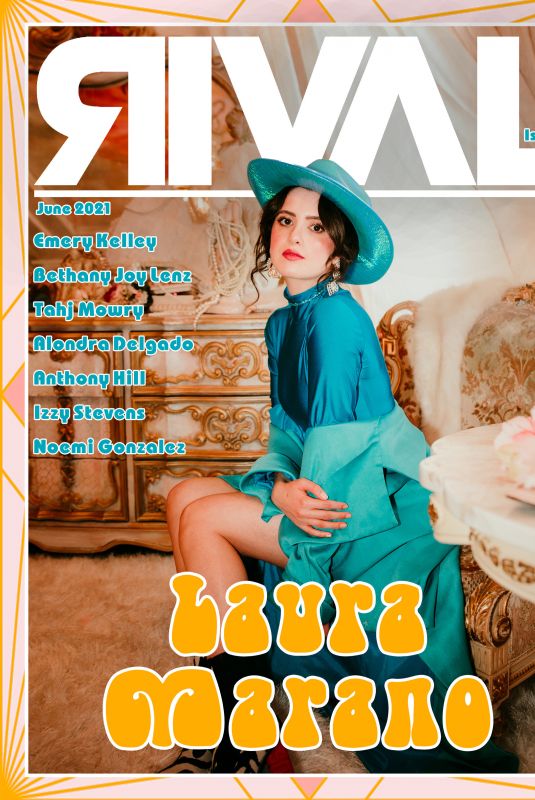 LAURA AMRANO on the Cover of Rival Magazine, June 2021