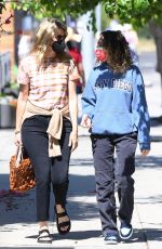 LAURA DERN and JAYA HARPER Out for Breakfast in Brentwood 06/13/2021