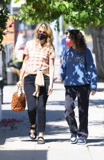 LAURA DERN and JAYA HARPER Out for Breakfast in Brentwood 06/13/2021