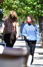 LAURA DERN and JAYA HARPER Out for Breakfast in Brentwood 06/13/2021